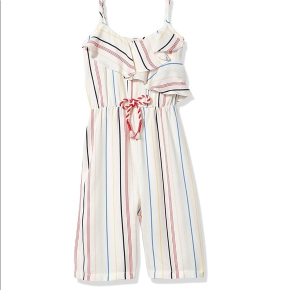 NWT Jessica Simpson Toddler Stripe Jumpsuit 24M - Picture 1 of 4